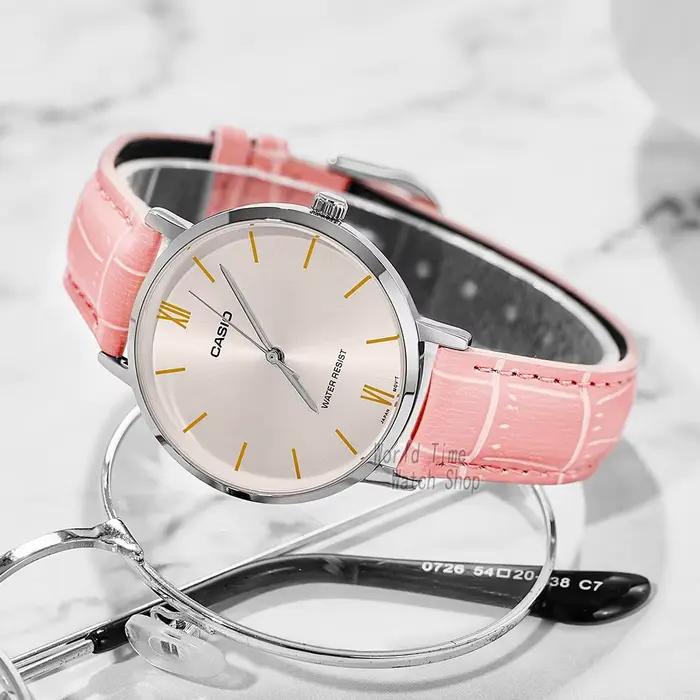 Casio montre femmes montres mode haut marque de luxe ensemble étanche grand cadran Quartz