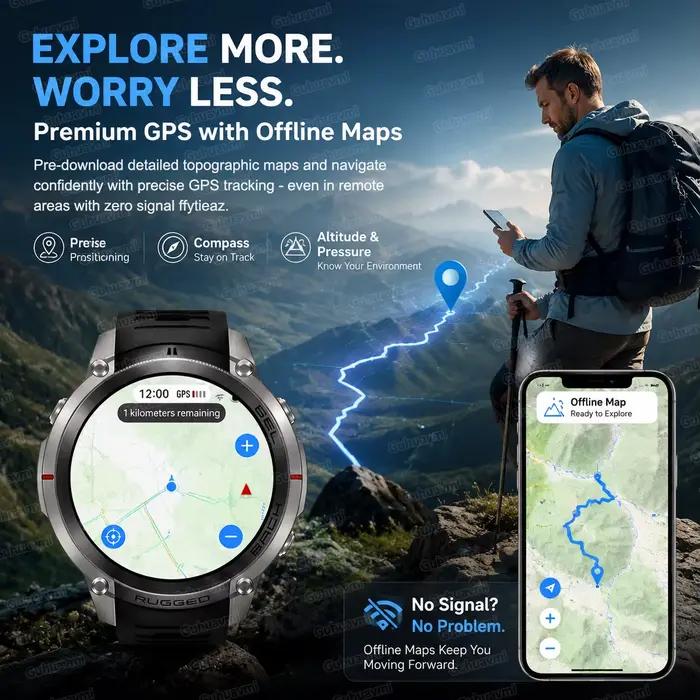 Montre connectée GPS six étoiles nouvelle génération 2026