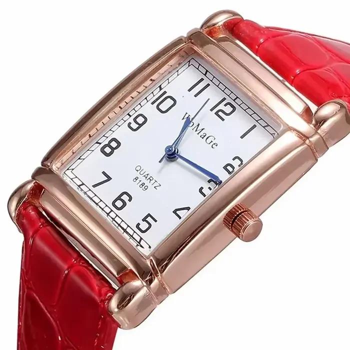 Montre TINUORA en acier inoxydable pour femme, élégante et résistante à l'eau, idéale pour les occasions spéciales et le quotidien