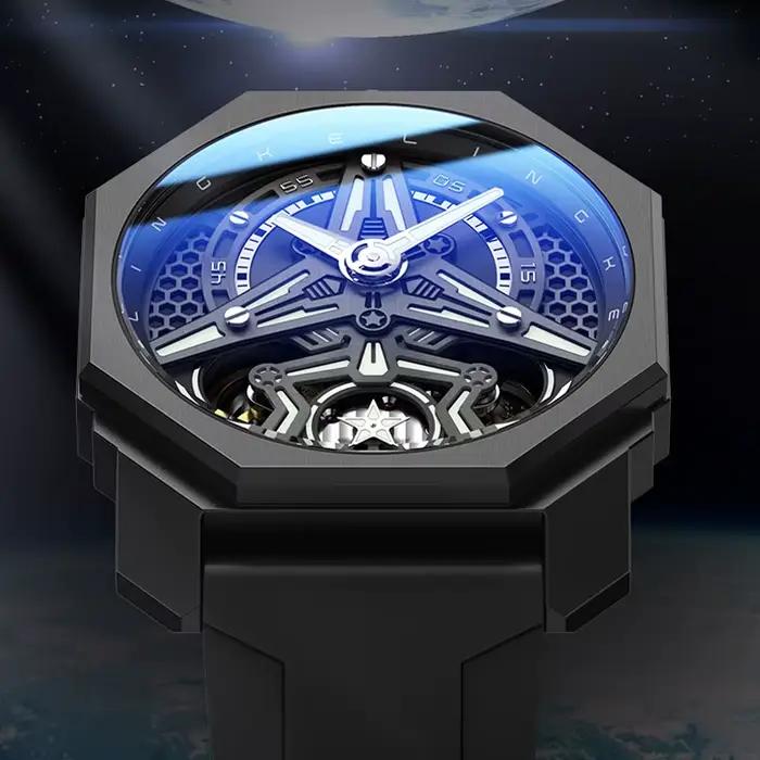 Montre automatique pour hommes de marque supérieure montres mécaniques de luxe