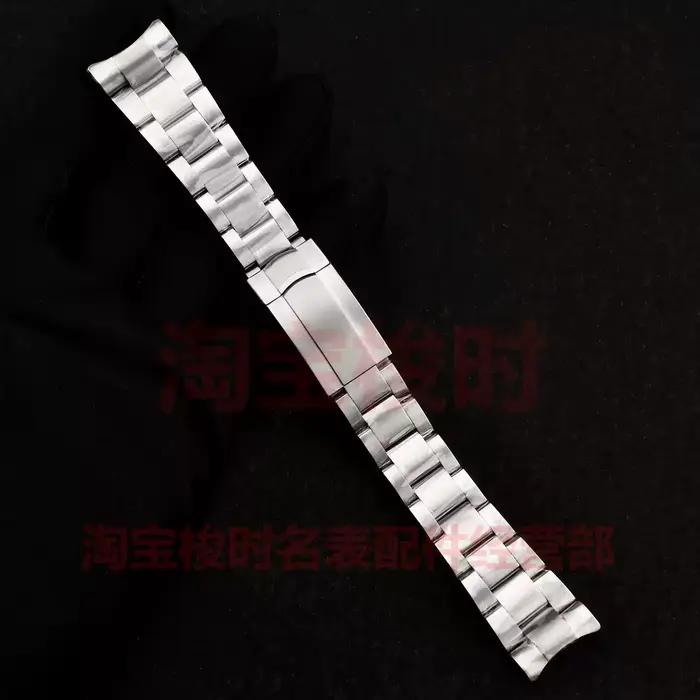 Bracelet en acier inoxydable 20mm pour Rolex Oyster Perpetual Datejust Daytona Submariner hommes luxe occassions spéciales