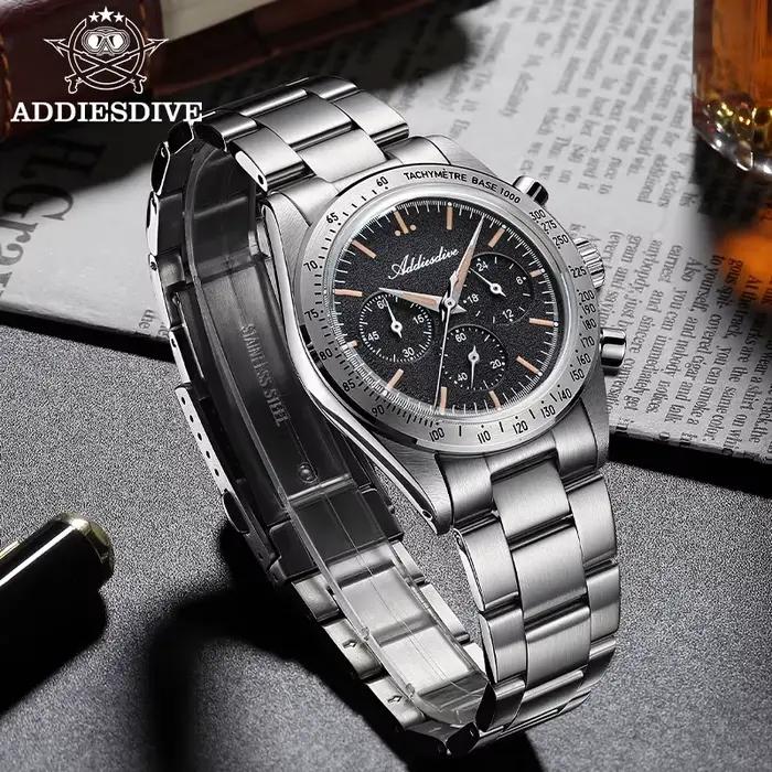 ADDIESDIVE – montre chronographe de course Vintage pour hommes