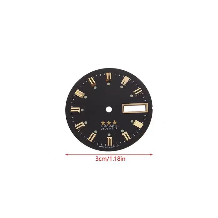 Pièces de montre vintage à personnaliser : cadran à 3 étoiles