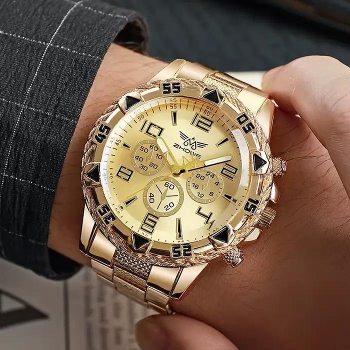 Montre TVK homme quartz élégante résistante aux chocs pour affaires et sport occasions spéciales