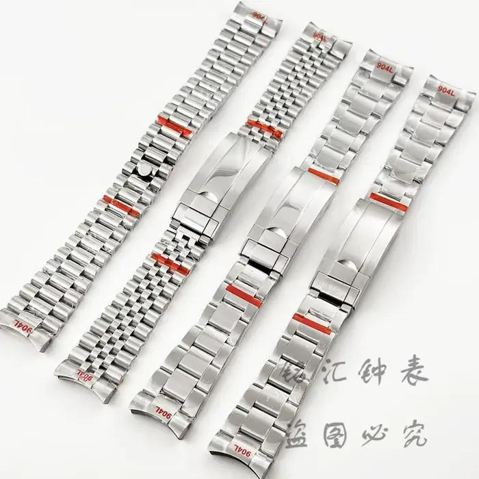 Bracelet présidentiel solide en argent