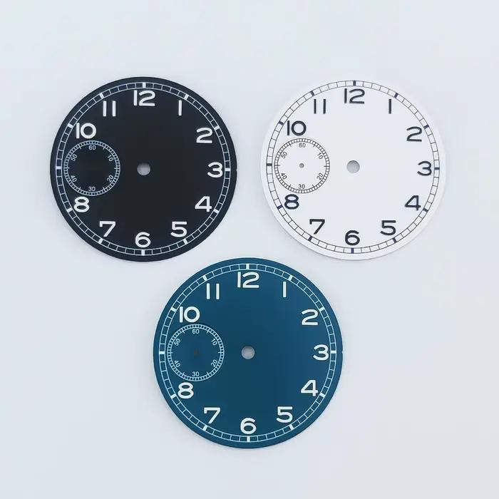 Cadran de montre Manbushijie 37 mm noir