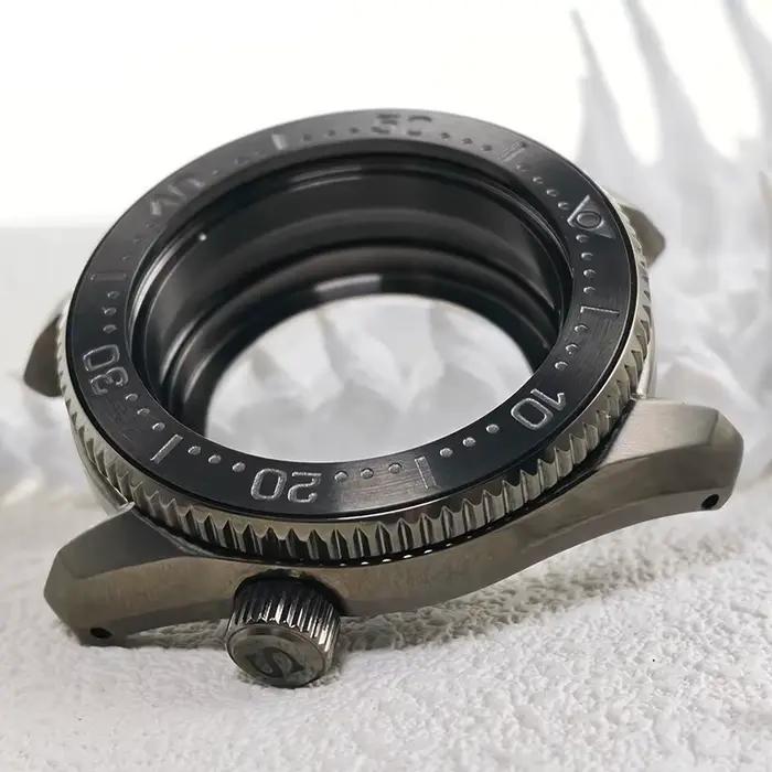 Bracelet de montre SPB185 en acier inoxydable gris avec verre saphir étanche 20 ATM pour hommes occasions spéciales et quotidienne