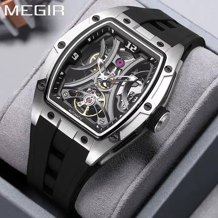 MEGIR 2026 Nouvelles montres automatiques mécaniques pour hommes
