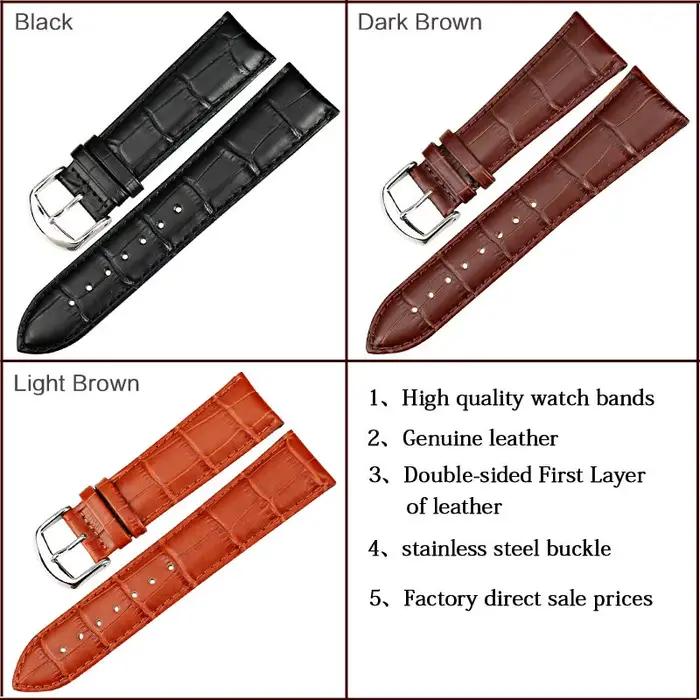 MAIKES Nouvelle montre bracelet ceinture noir bracelets