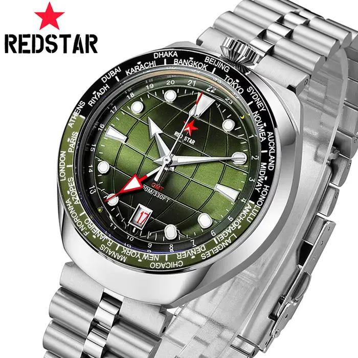  Montre de plongée RED STAR BullHead