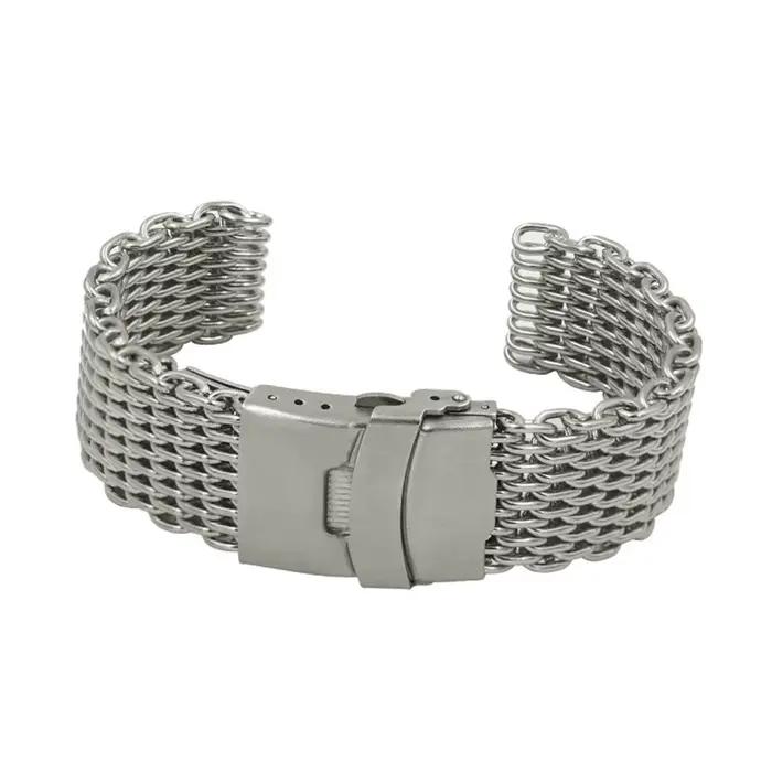 Bracelet de montre en maille de requin 20 mm