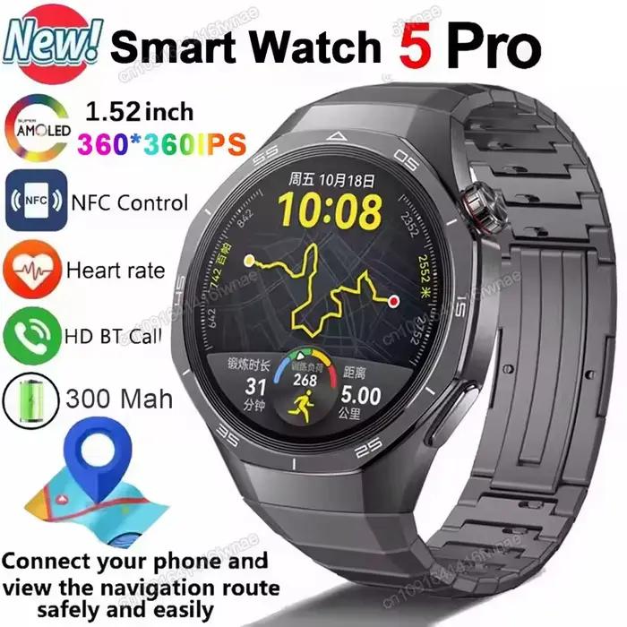 Nouvelle montre connectée 5 Pro pour hommes