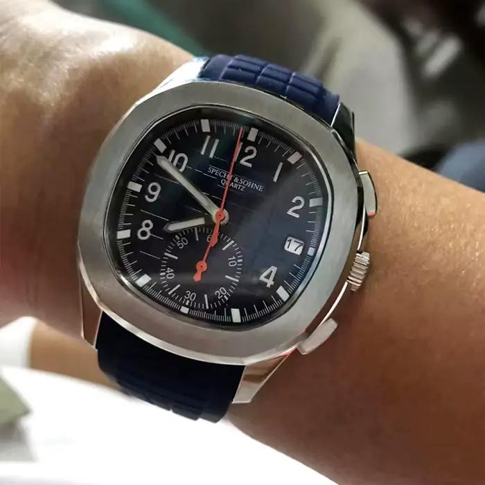 Montre Chronographe Quartz de Luxe Haut de Gamme Japonaise 2026