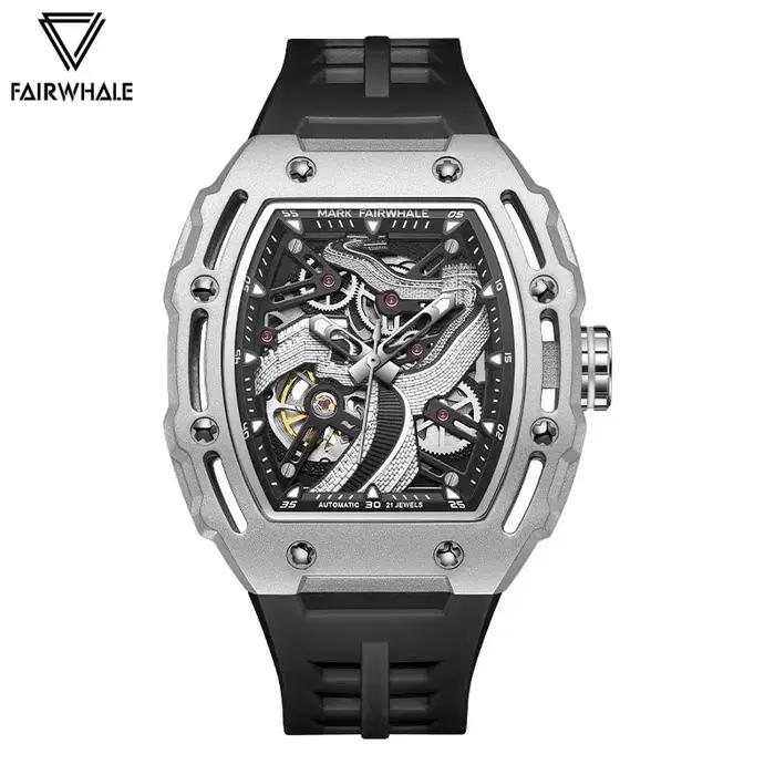 2024 montre automatique pour hommes marque Mark Fairwhale mode la grande muraille conception