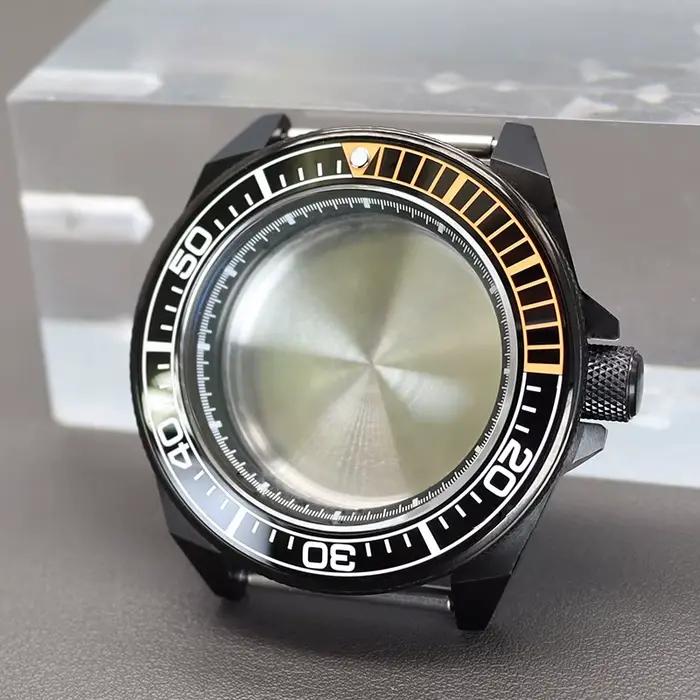 Boîtier de montre samouraï modifié noir