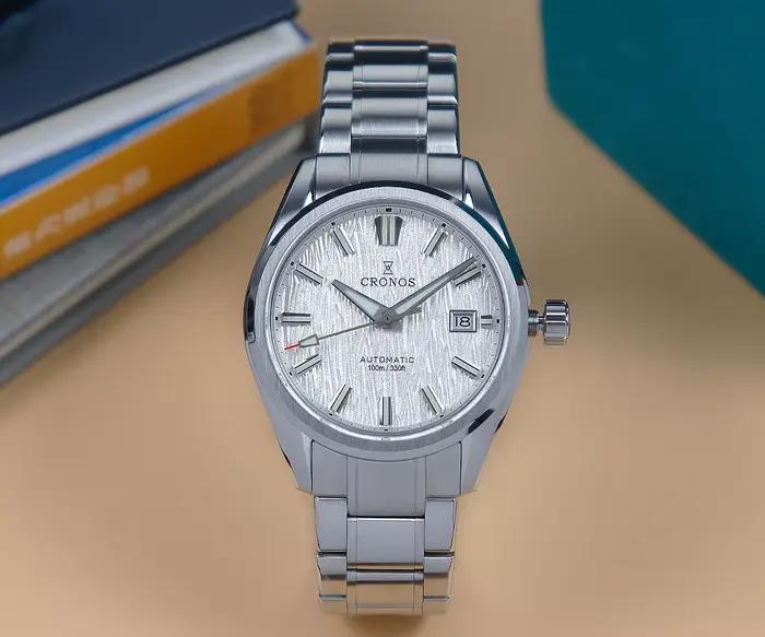 Cronos – montre-bracelet automatique pour hommes