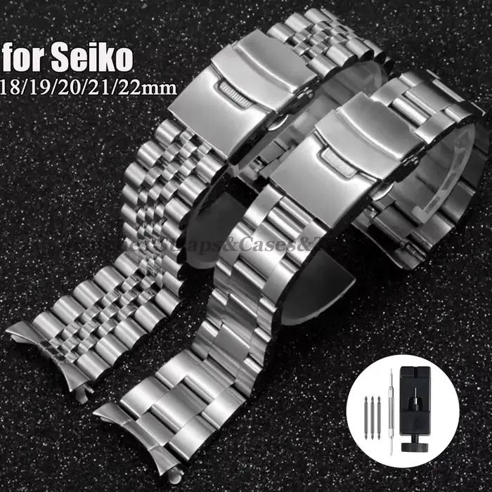 Bracelet de luxe en acier inoxydable massif pour homme