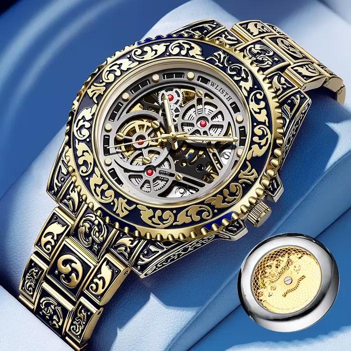 Montre homme automatique mécanique haut de gamme