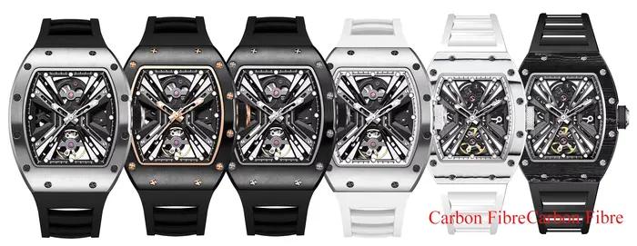 Montre automatique squelette