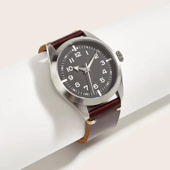 Montres de pilote créatives à mouvement mécanique automatique