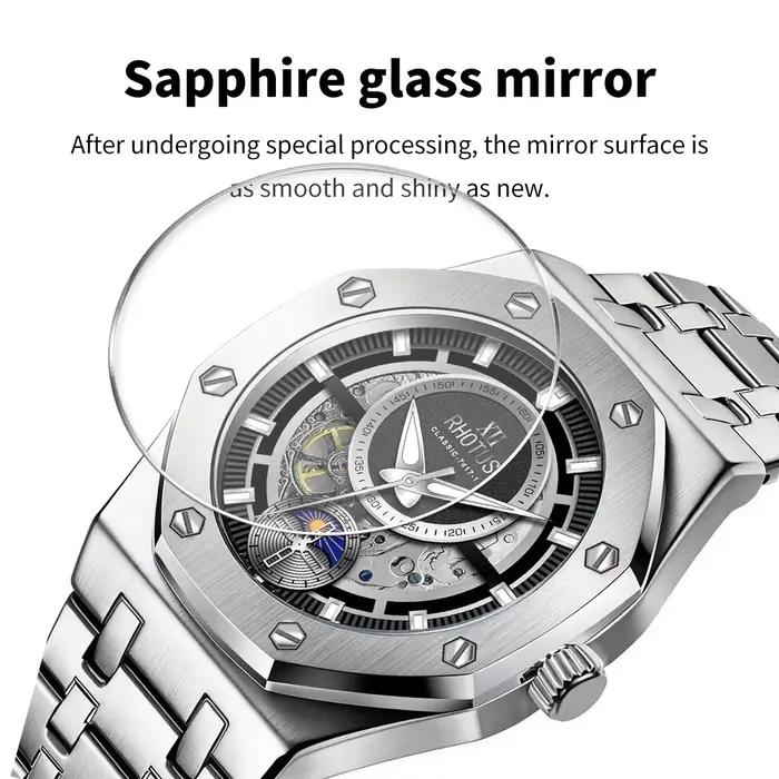 RHOTUS Montre mécanique automatique pour homme