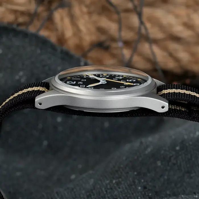 Militado ML07 montres à Quartz Vintage mis5 Super 2035 mouvement saphir ou K1 lumineux 36Mm étanche