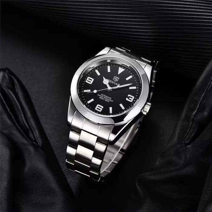 BENYAR 2026 Nouvelle Montre Mécanique Automatique pour Hommes