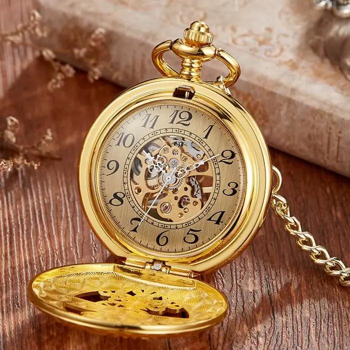 Montre de Poche Mécanique Vintage à Main