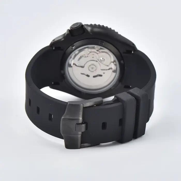 Montre étanche en acier inoxydable avec lunette en céramique verre saphir convexe mouvement automatique NH36 pour hommes occasions spéciales
