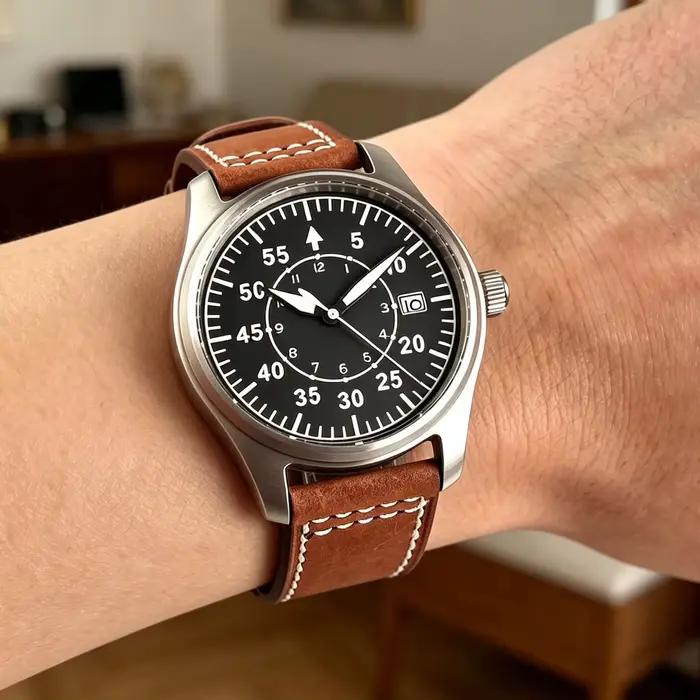 Montre pilote automatique pour hommes