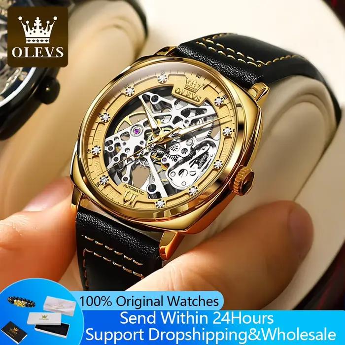 OLEVS 6651 montre pour hommes classique automatique
