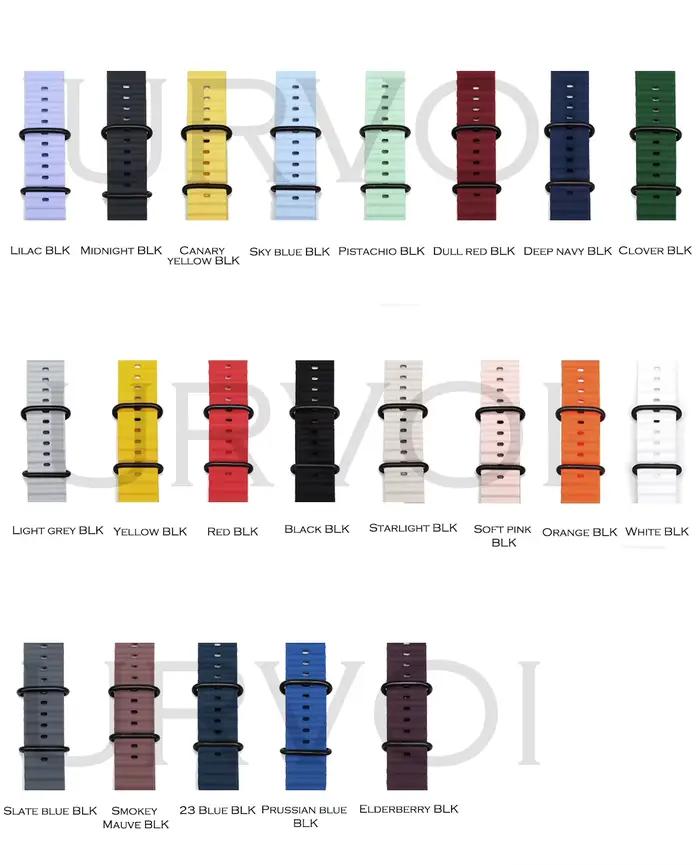 URVOI Ocean Band pour Apple Watch Ultra 3 2 bracelet série 11 10 9 8 SE3
