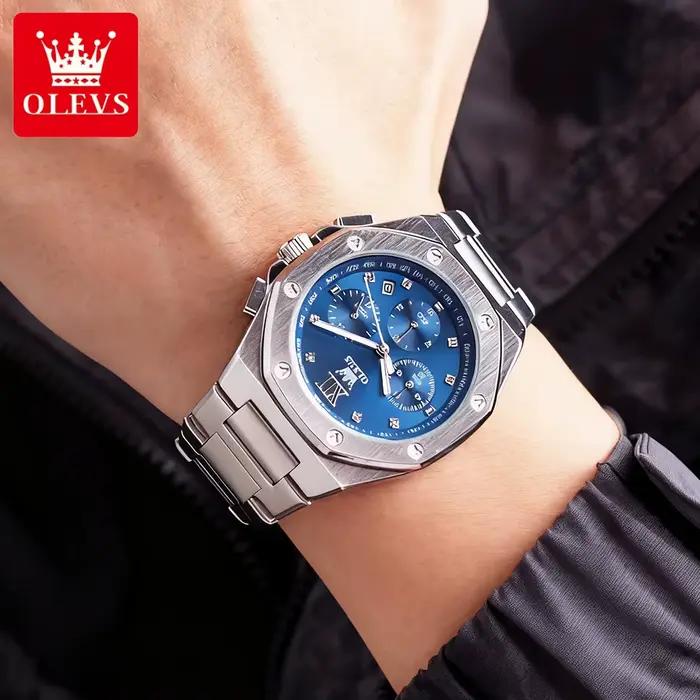 OLEVS – montre-bracelet classique de luxe pour hommes