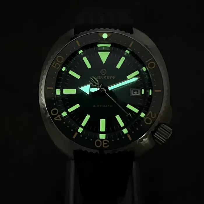 Montre de plongée Green Turtle PARNSRPE