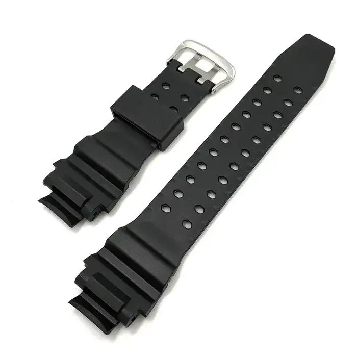 Bracelet pour Casio G-SHOCK GW-A1100 GW-A1000 GW-4000 GA-1000/1100 G-1400 hommes noir étanche Sport Silicone résine