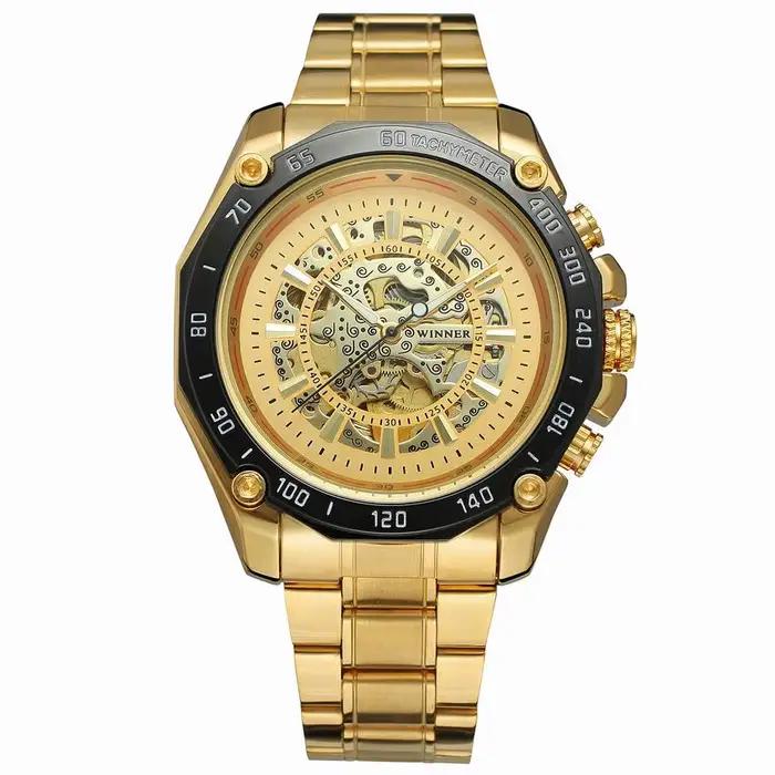 Montre mécanique automatique de luxe pour hommes