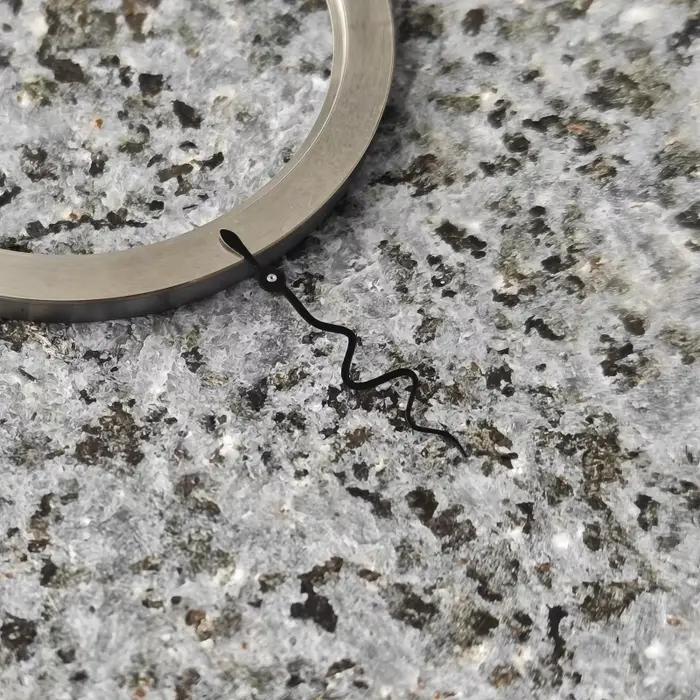 Montre en forme de serpent S