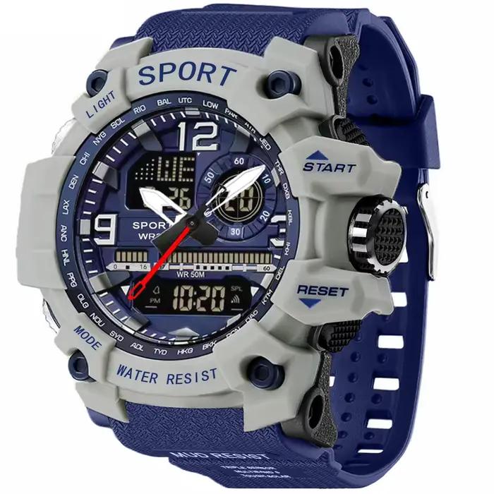 Montre de sport universelle à double affichage 2100