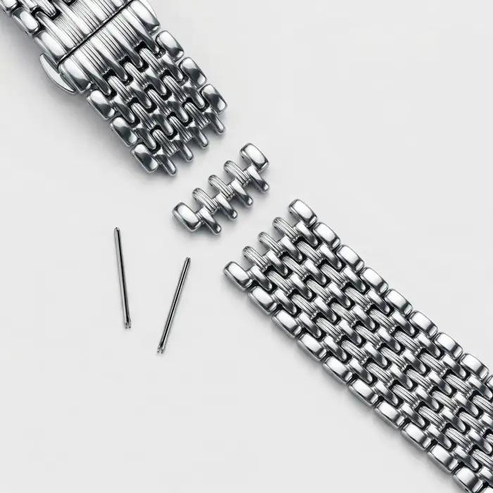Bracelet de montre en acier inoxydable pour hommes et femmes