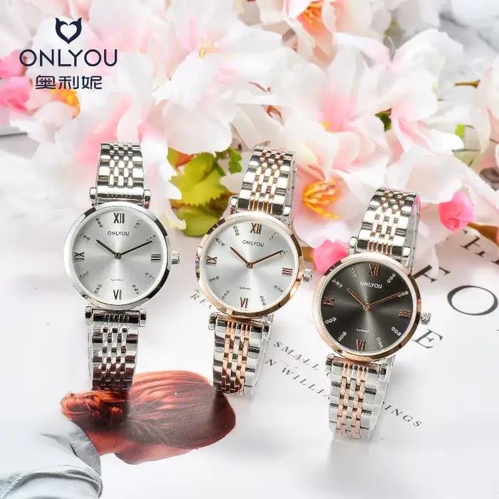 ONLYOU Montre pour femme élégante