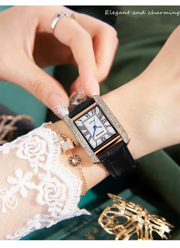 Montre élégante pour femme à quartz