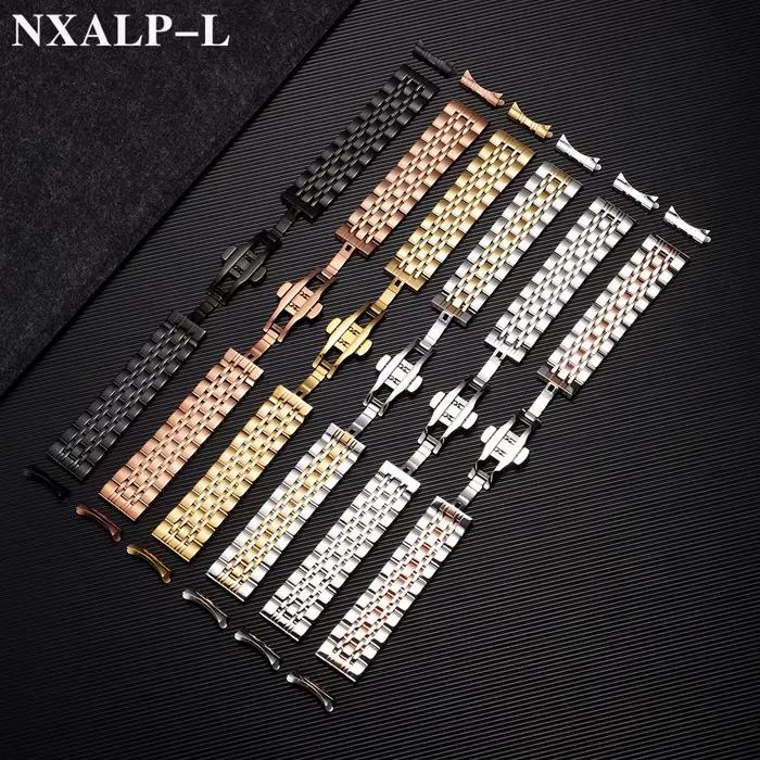 Bracelet de montre en acier inoxydable solide pour Tissot pour citoyen