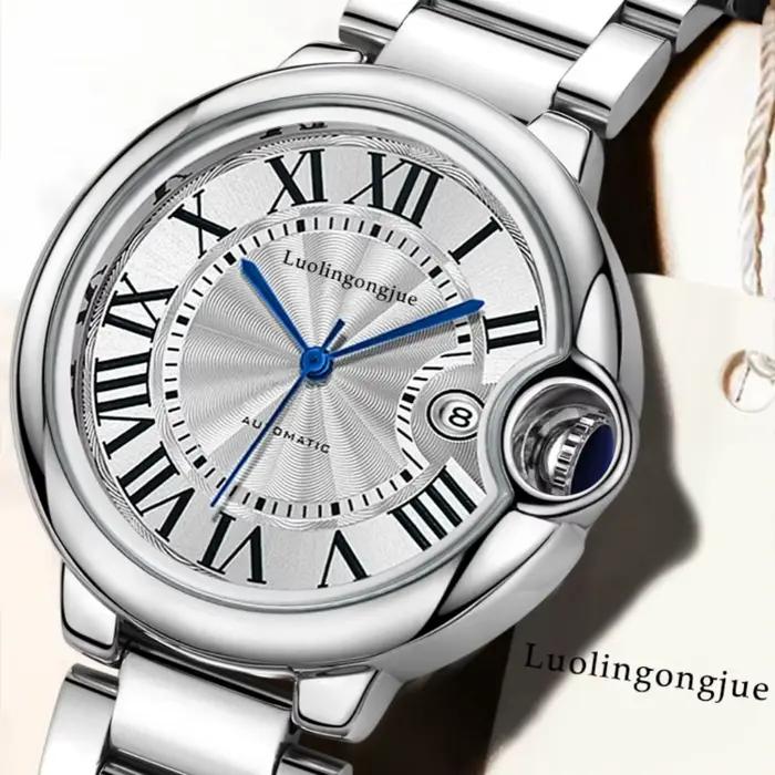 Montres mécaniques pour hommes de la série Business haut de gamme de style européen et américain