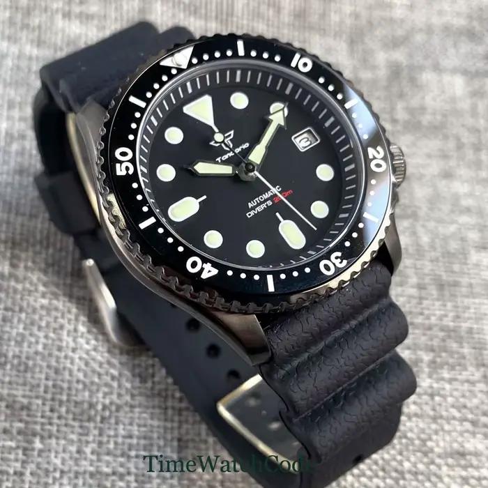 Montre automatique Tandorio Diver pour hommes