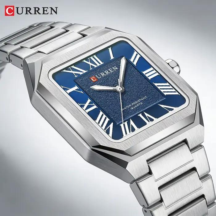 Montre carrée pour homme CURREN