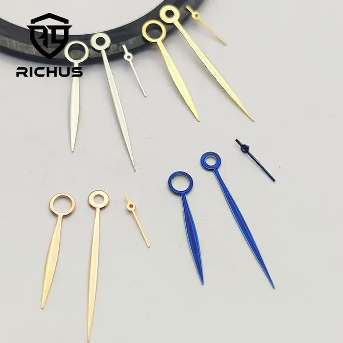 RICHUS ETA6497 aiguilles de montre argent or Rose or bleu