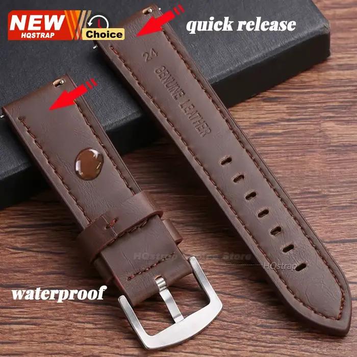 Bracelet de montre à dégagement rapide 18 mm 20 mm 22 mm 24 mm pour Omega