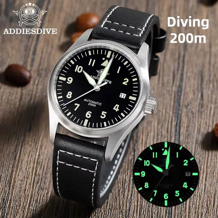 ADDIESDIVE – montre de plongée mécanique automatique pour hommes