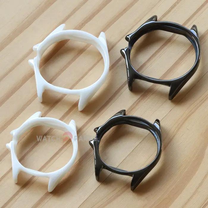 Boîtier en céramique pour montre Chanel J12 élégant noir ou blanc pour femmes remplacement horlogerie occasions spéciales