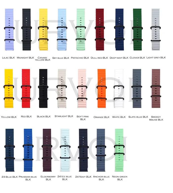 URVOI Ocean Band pour Apple Watch Ultra 3 2 Strap Series 11 10 9 8 SE Sport